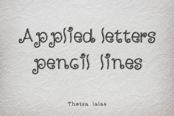 Applied Letters: A Handcrafted Font for Editorial Design