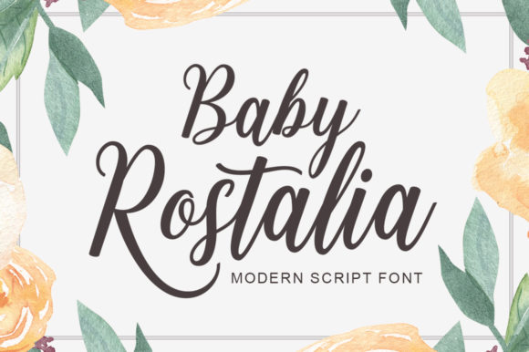 Baby Rostalia Font for Elegant Branding