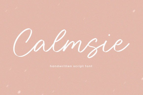 Calmsie Font for Branding and Design Projects