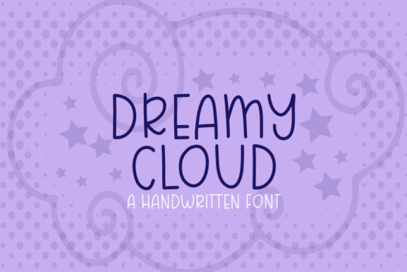 Dreamy Cloud Font – A Handwritten Typeface for Creative Makers