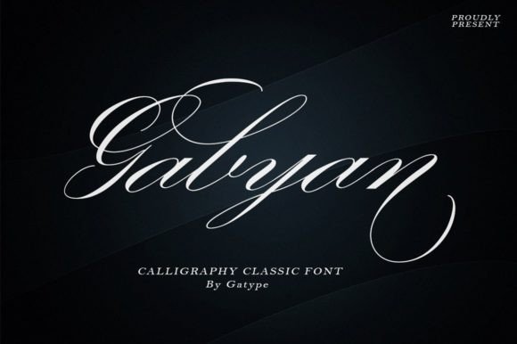 Gabyan Font: Elegant Script for Digital Design