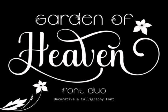 Garden of Heaven Font: A Creative Typeface for Editorial Design