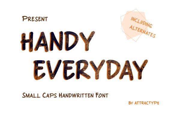 Handy Everyday Font for Creative Projects