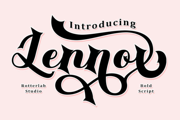 Lennox Font: A Stylish Script for Creative Projects