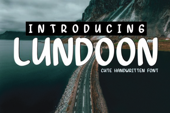 Lundoon Font for Creative Campaigns