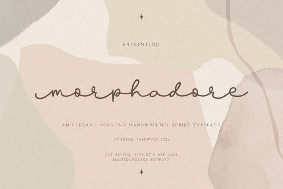 Morphadore: A Luxurious Script Font for Business
