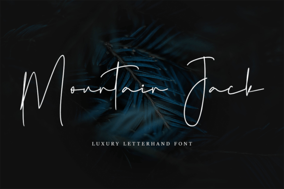 Mountain Jack: A Sweet Script Font for Romantic Branding and Invitations