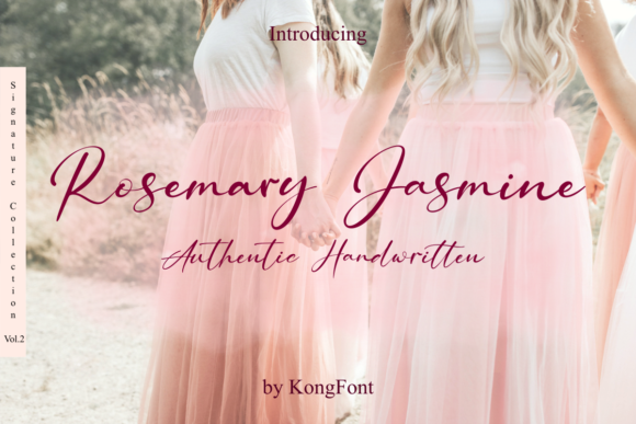Rosemary Jasmine Font for Branding and Creative Projects