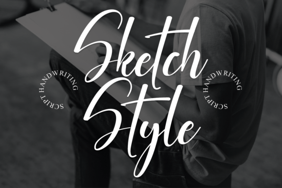 Sketch Style Font for Business
