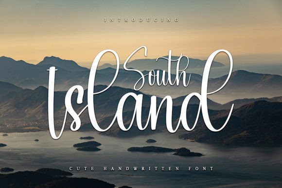 South Island Font: Elegant Handwritten Typography for Your Brand