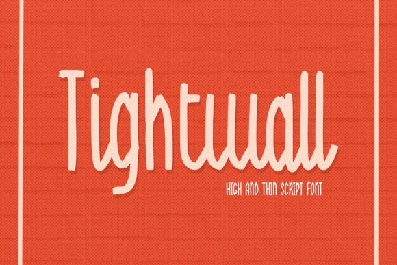 Tightwall Font for Modern Branding and Compact Typography