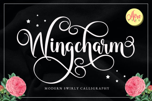 Wingcharm: A Majestic Handwritten Font