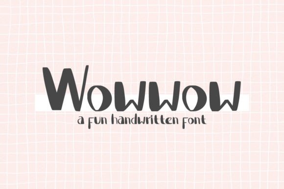 Wowwow Font for Bold Web Design